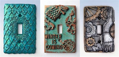 large decorative light switch covers.